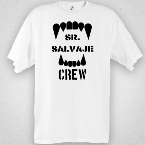 Camiseta "Crew" Blanca